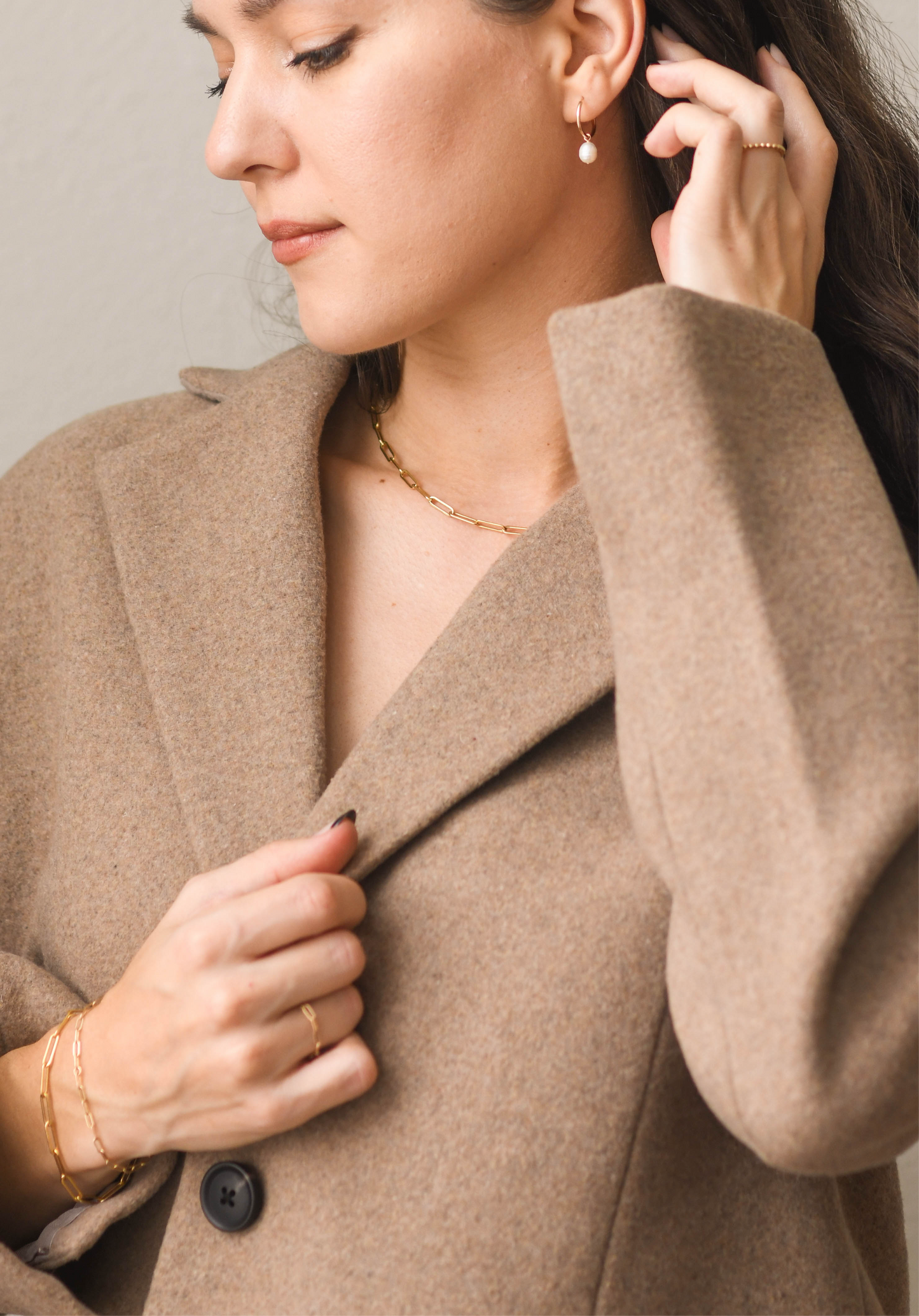 NEW Sami Premium Paperclip Chain in 14k GF // RESERVATION for IN-PERSON Permanent Jewelry