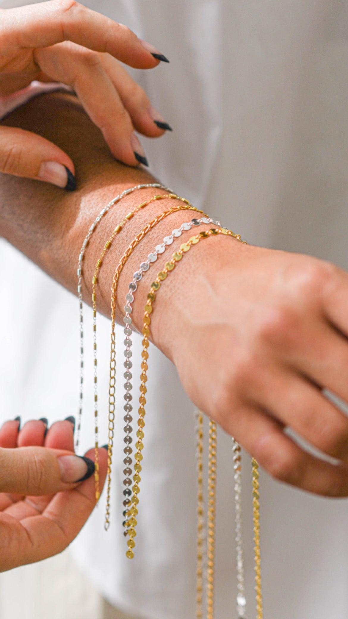 Raja Chain in Sterling // RESERVATION for IN-PERSON Permanent Jewelry