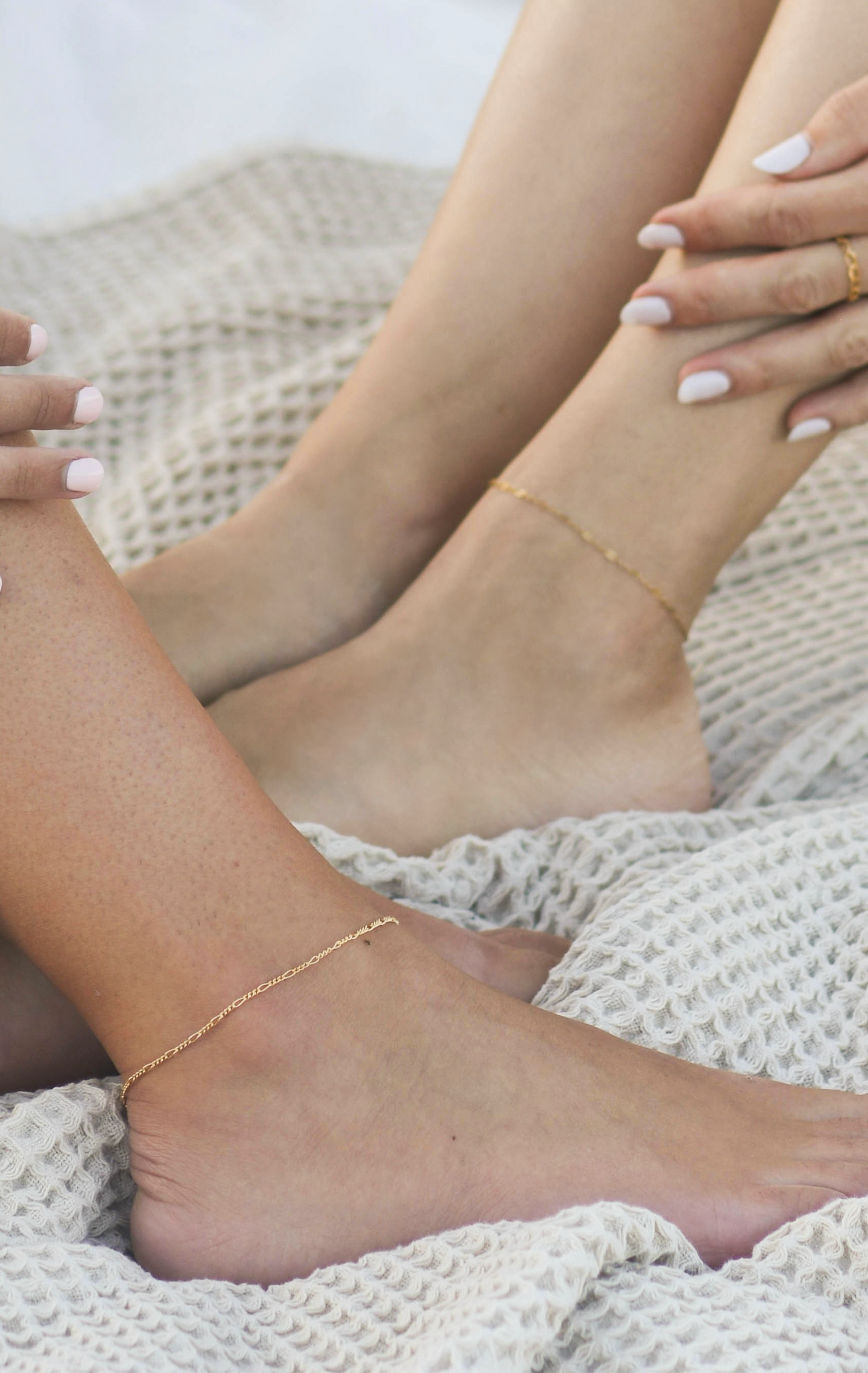 Aya Figaro Chain in 14k GF// RESERVATION for IN-PERSON Permanent Jewelry