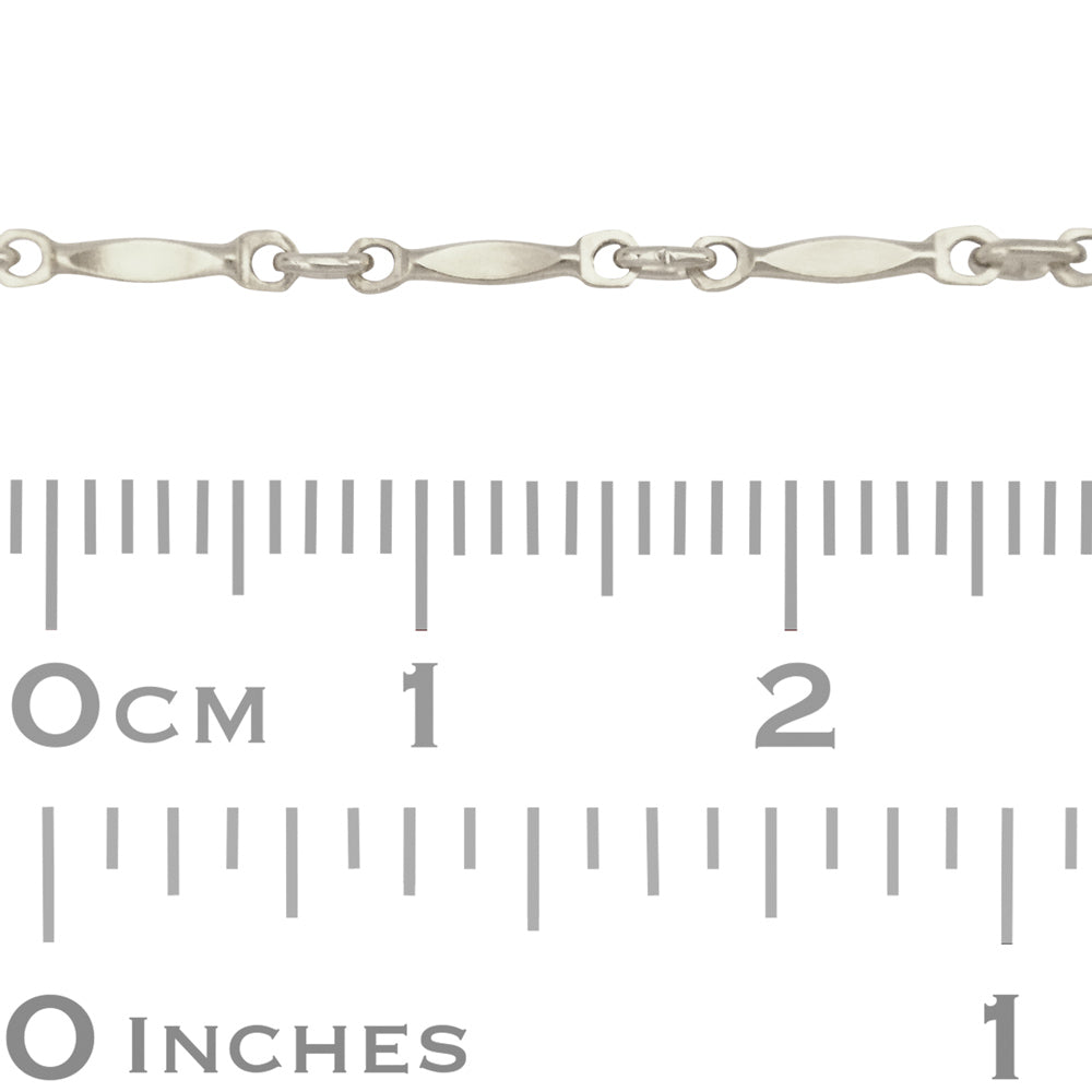 Leila Bar Chain in Sterling // RESERVATION for IN-PERSON Permanent Jewelry