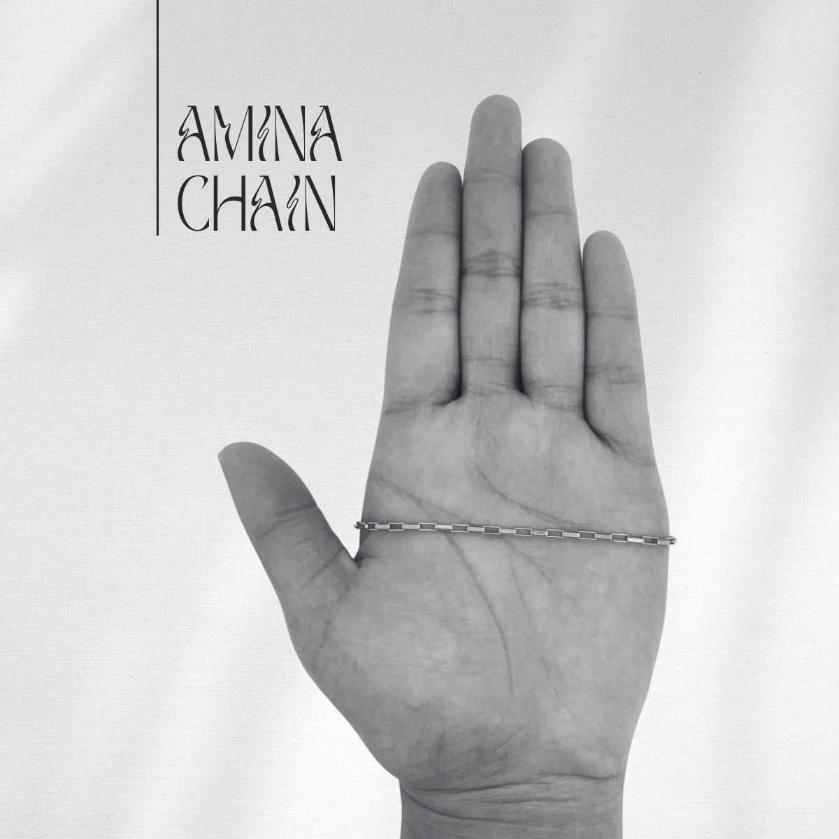 NEW Amina Box Chain in Sterling // RESERVATION for IN-PERSON Permanent Jewelry