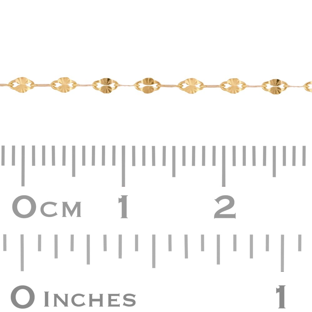 Anaya Solid Gold Starburst Chain // RESERVATION for IN-PERSON Permanent Jewelry