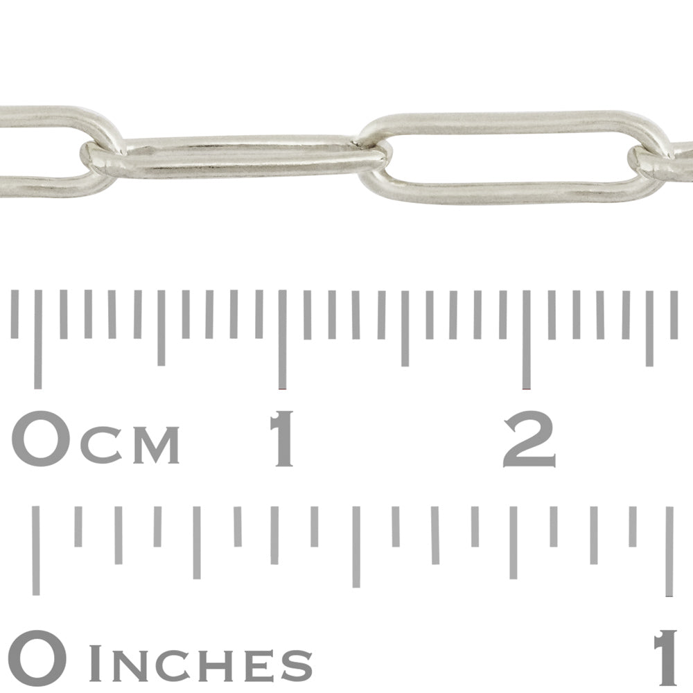 NEW Sami Premium Paperclip Chain in Sterling // RESERVATION for IN-PERSON Permanent Jewelry