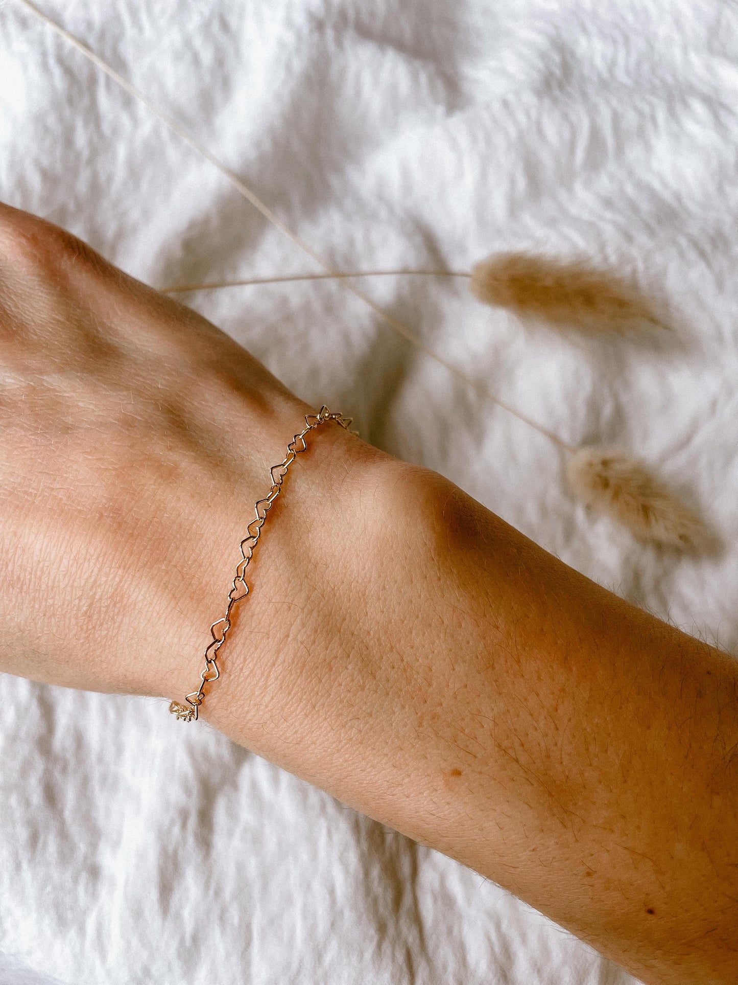 Habibti Heart Chain in Sterling // RESERVATION for IN-PERSON Permanent Jewelry