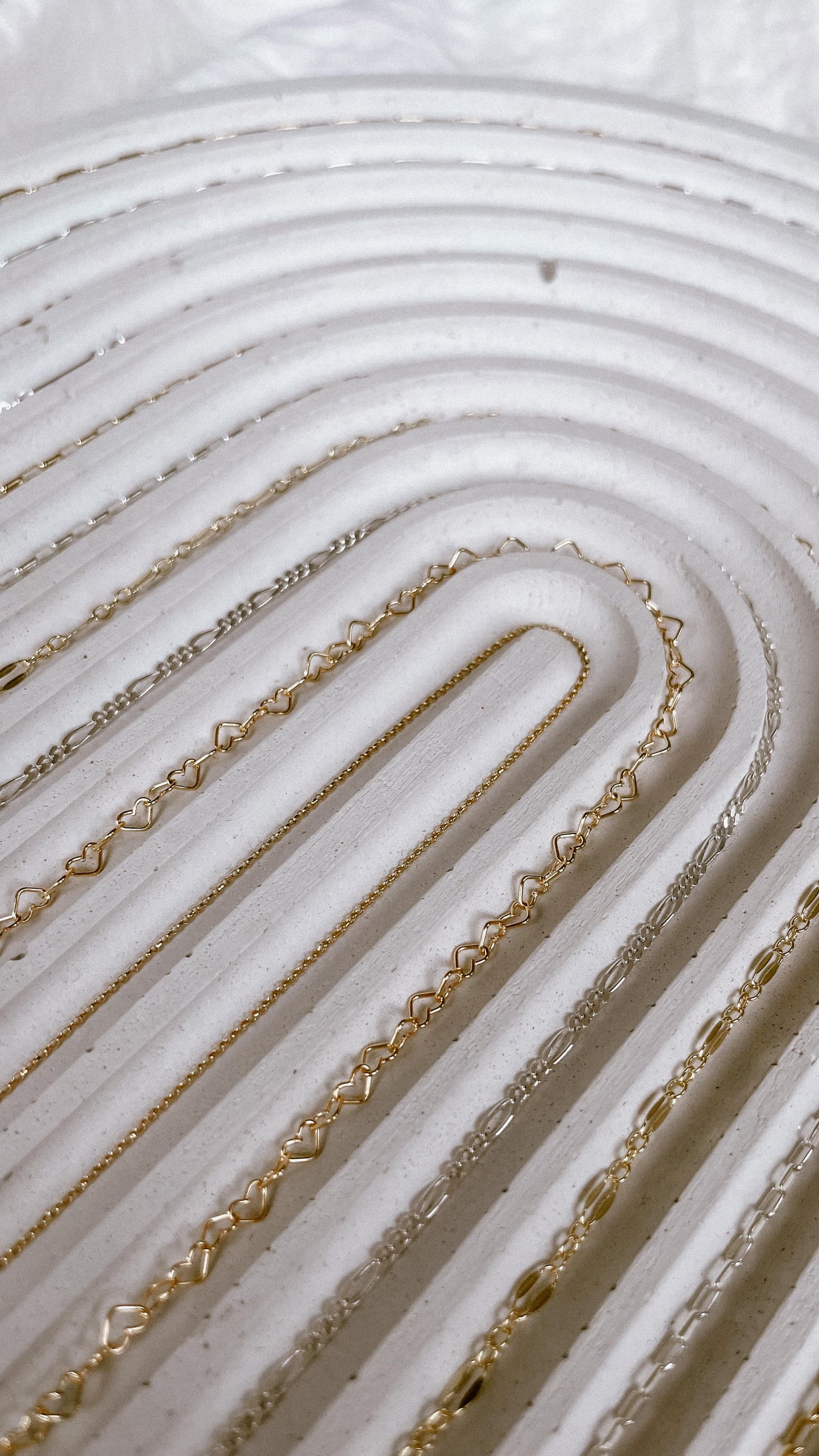 Habibti Heart Chain in Sterling // RESERVATION for IN-PERSON Permanent Jewelry