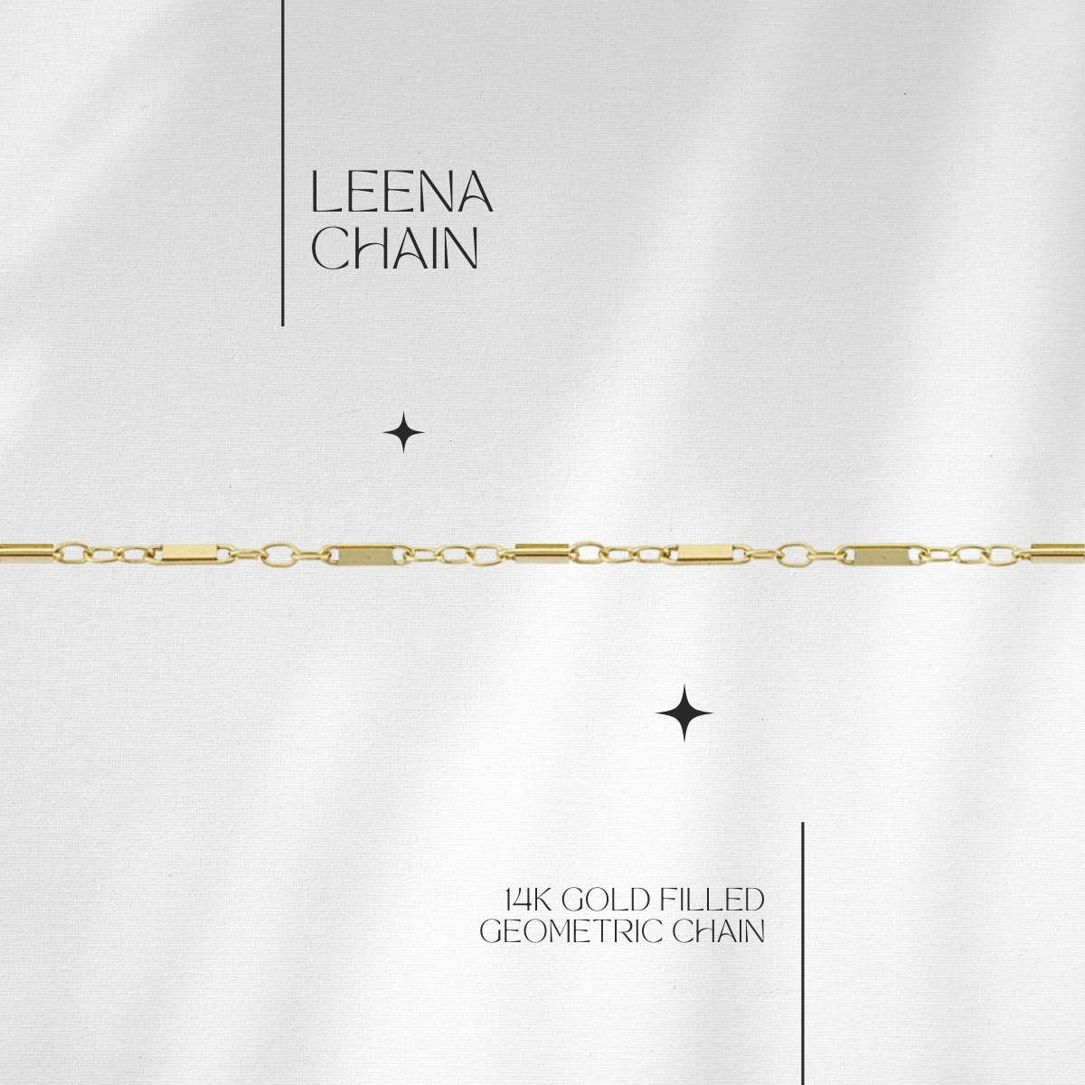 Leena Chain in 14k gf // RESERVATION for IN-PERSON Permanent Jewelry