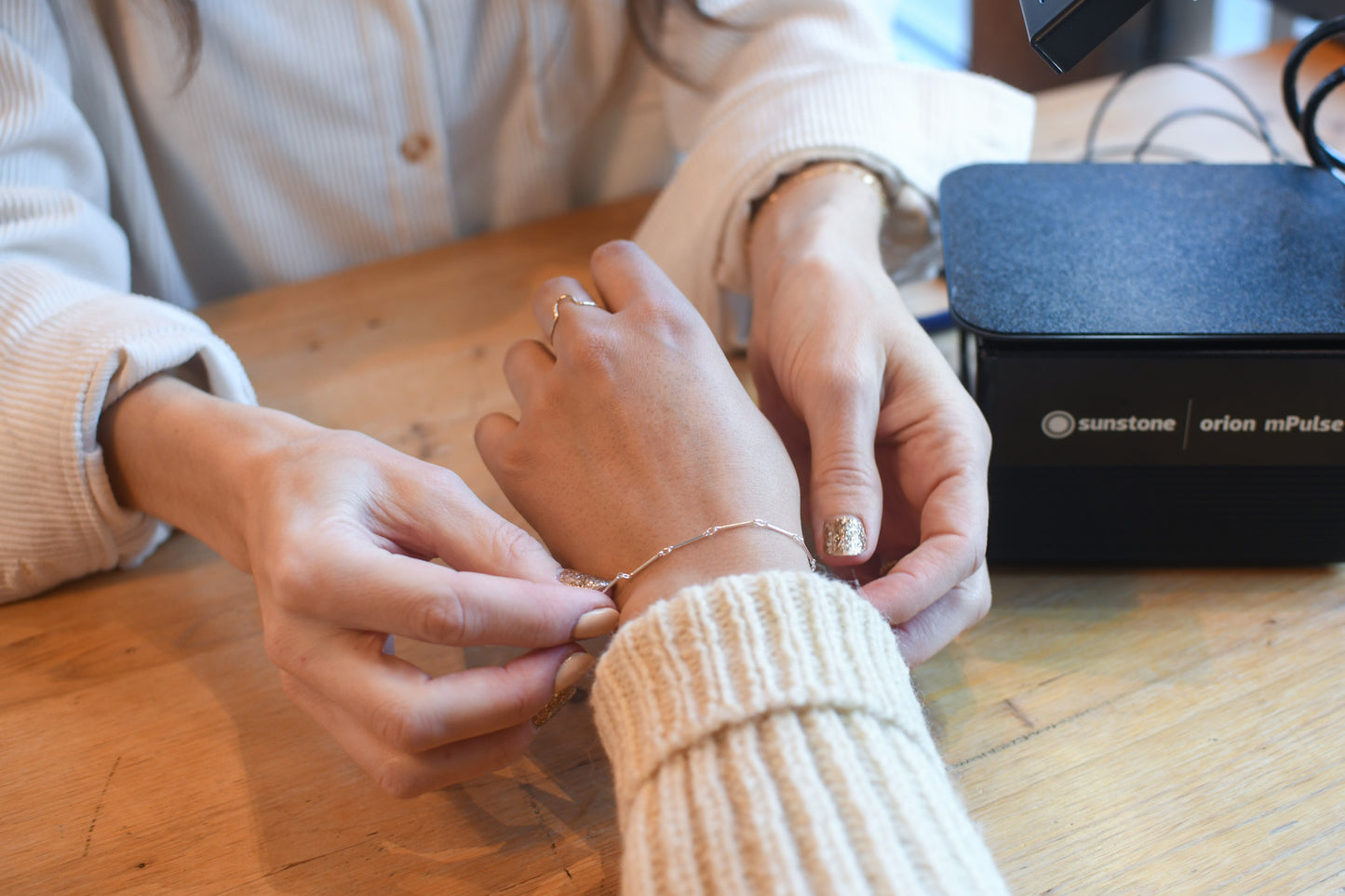 Farrah Bar Chain in Sterling // RESERVATION for IN-PERSON Permanent Jewelry