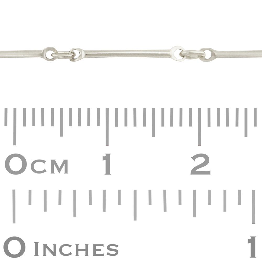 Farrah Bar Chain in Sterling // RESERVATION for IN-PERSON Permanent Jewelry