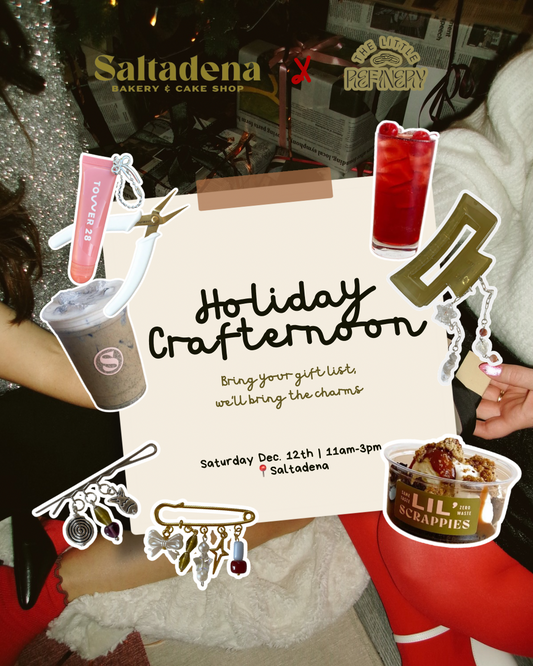 Crafternoon at Saltadena Bakery 🍰 12/13