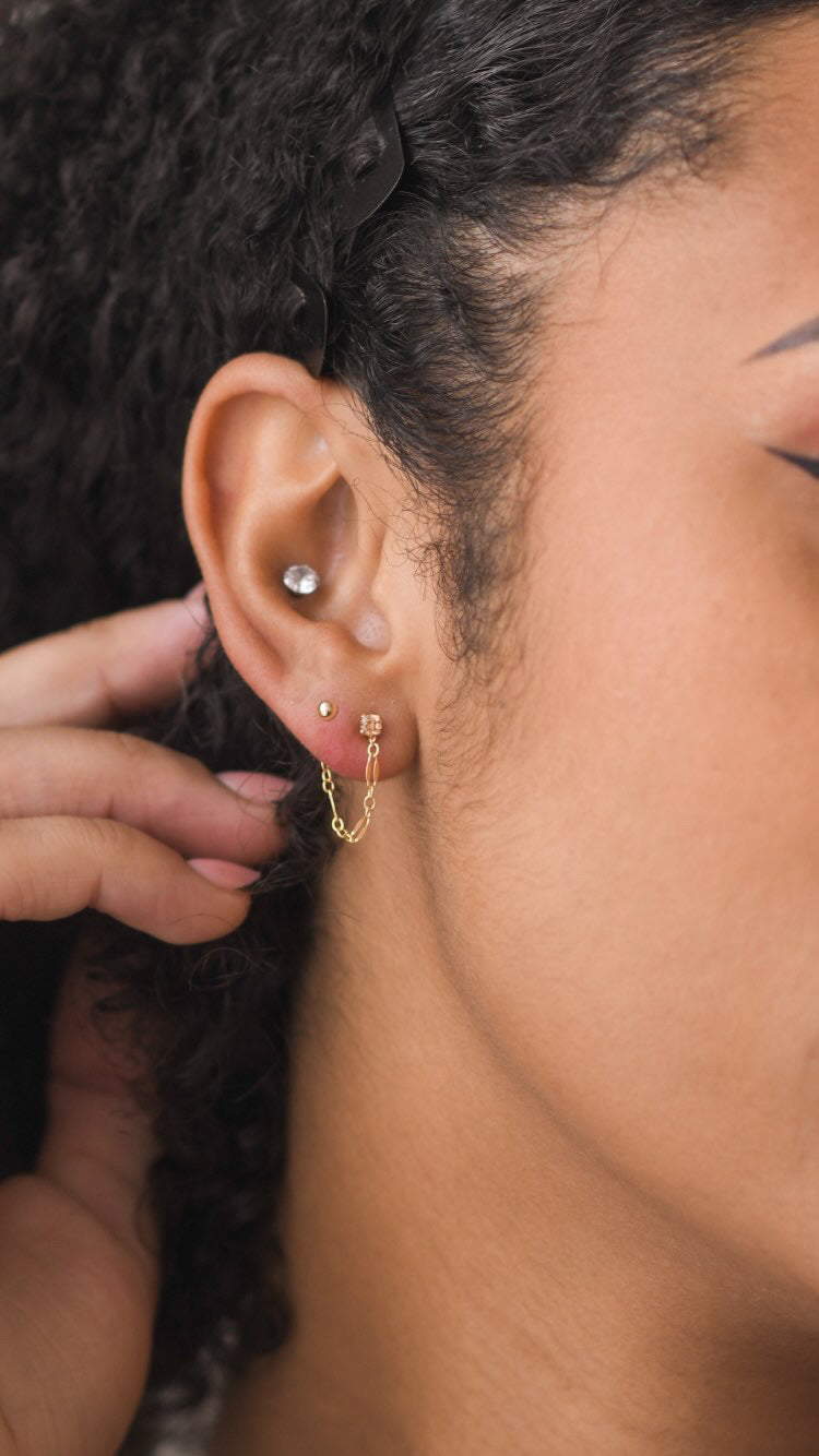 Moon Stud // Ear Stack Collection