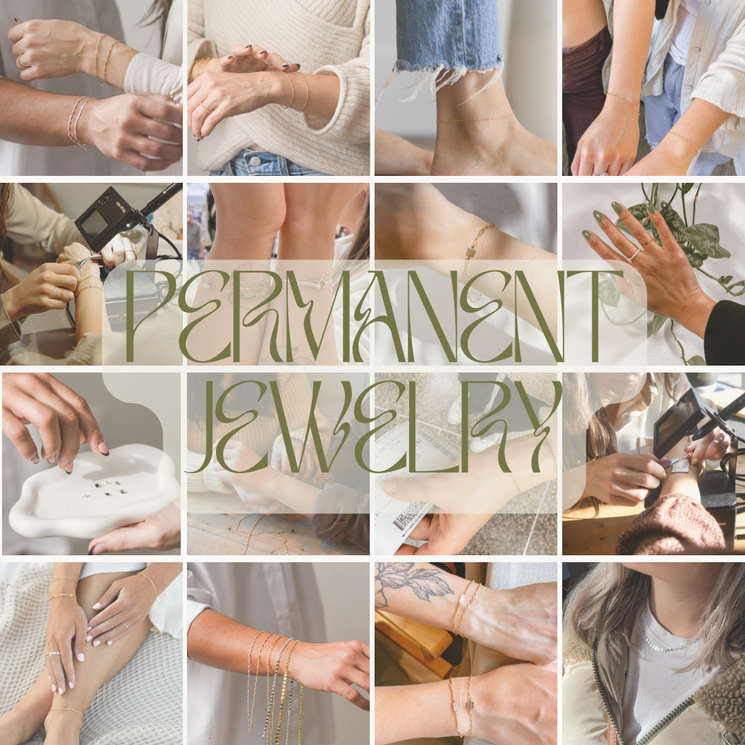 Can’t decide on a chain? Start Here! //  In-Person Permanent Jewelry RESERVATION