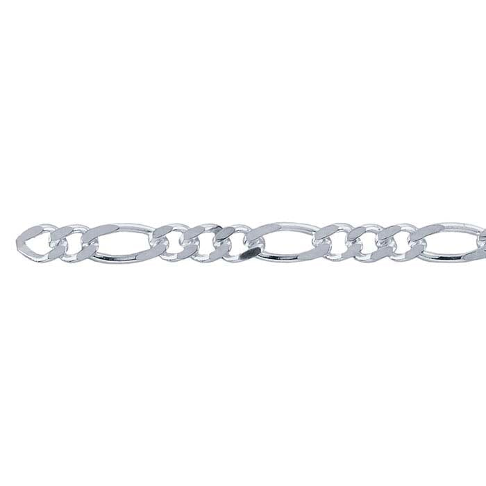 NEW Zaid Premium Figaro Chain in Sterling // RESERVATION  for IN-PERSON Permanent Jewelry (Copy)