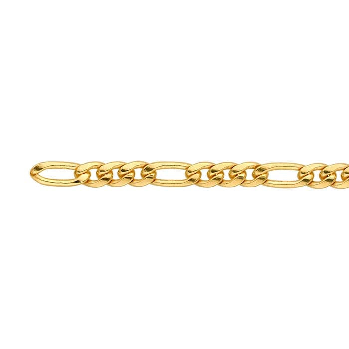 NEW Zaid Premium Figaro Chain in 14k Gold Filled // RESERVATION  for IN-PERSON Permanent Jewelry (Copy) (Copy)