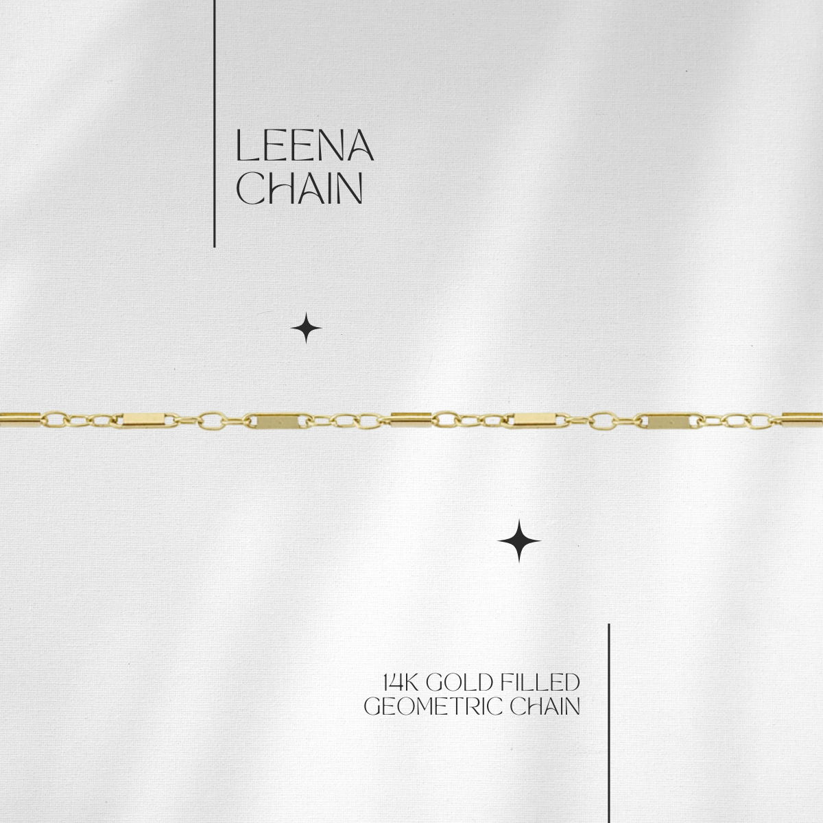 Leena Chain in 14k gf // RESERVATION  for IN-PERSON Permanent Jewelry