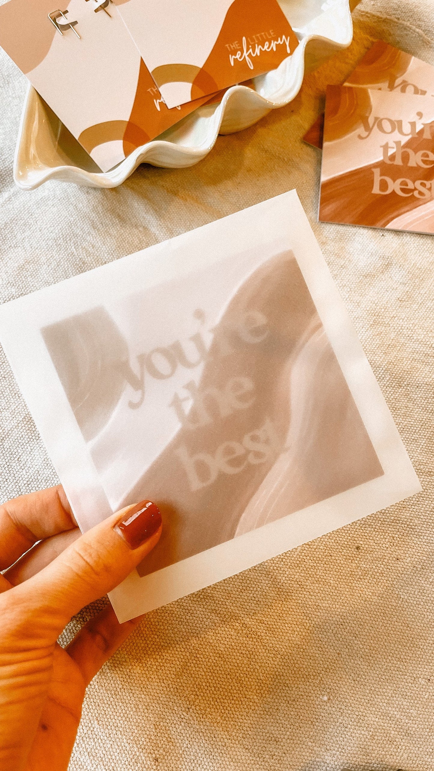 You’re The Best // Hand Designed Blank Card with FREE gift message option